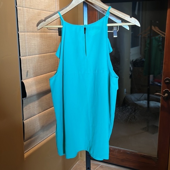 Elle sea green sleeveless tops Size Large - Picture 5 of 5